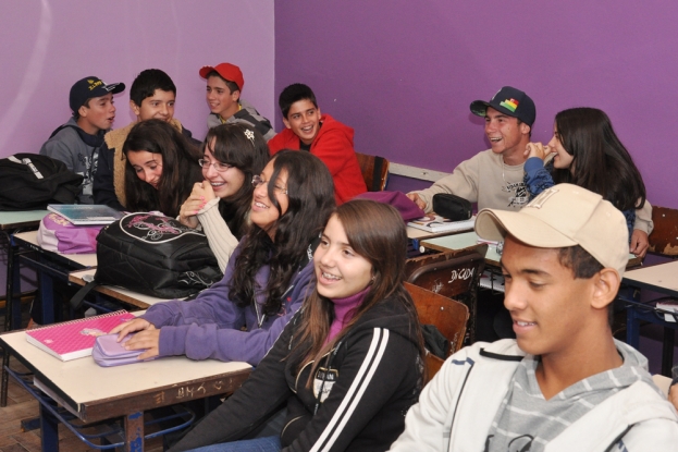 Atividade com os alunos do 1º ano do ensino médio da E.E.E.M. Lília Neves