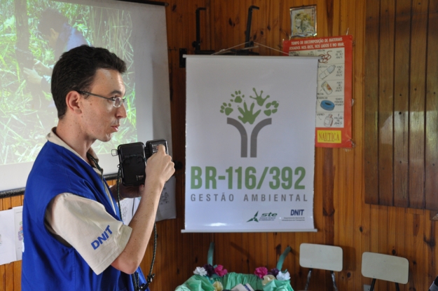 Atividade de Educação Ambiental com a Patrulha Mirim no Cassino - 07 de fevereiro de 2013