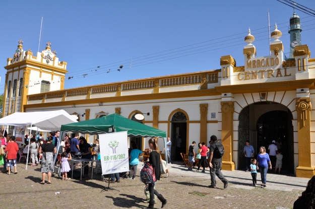 Estande da Gestão Ambiental na comemoração dos dias das crianças organizado pela prefeitura de Pelotas.
